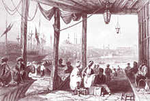 café turc à Istanbul café turc à Istanbul